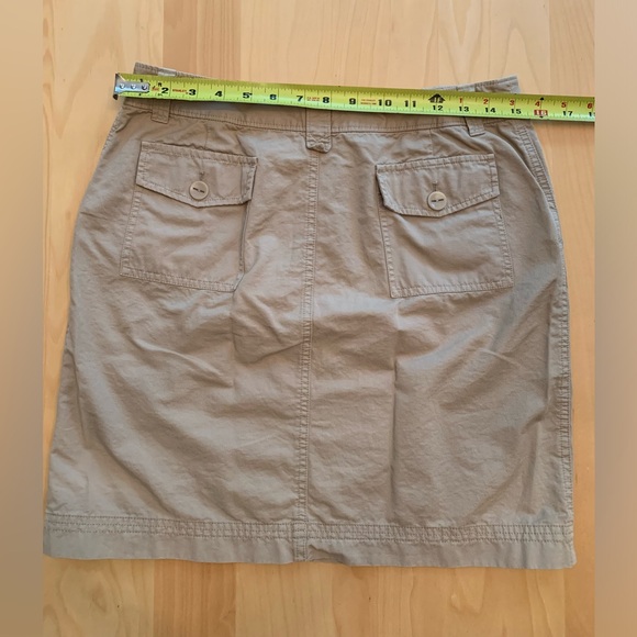 Tommy Bahama Tan Mini Skirt - Picture 2 of 3